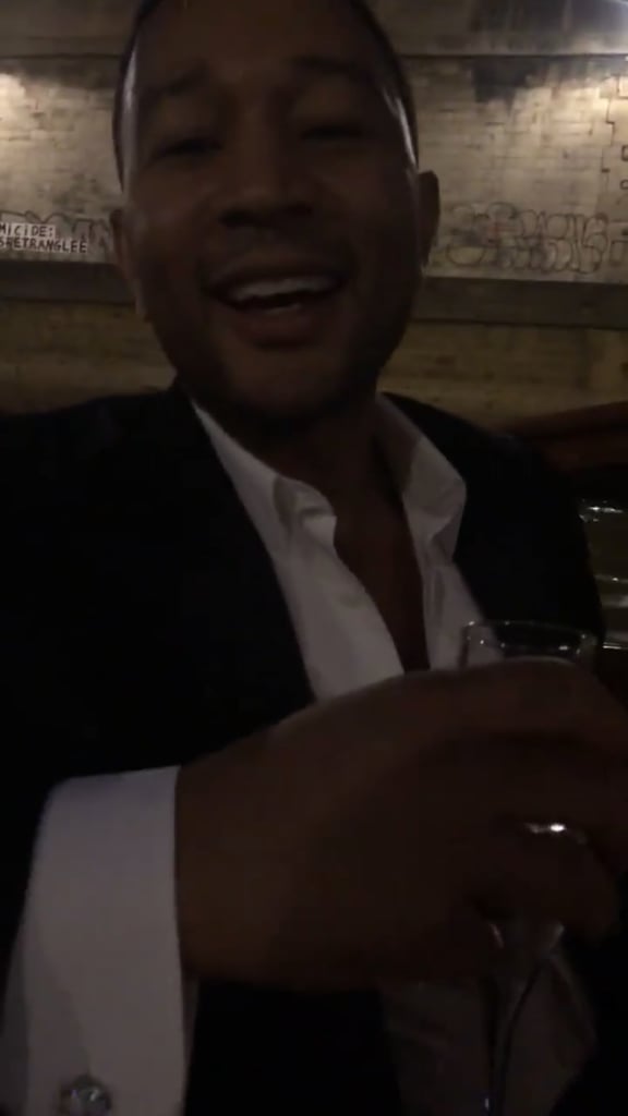 Chrissy Teigen and John Legend 6th Anniversary in Paris