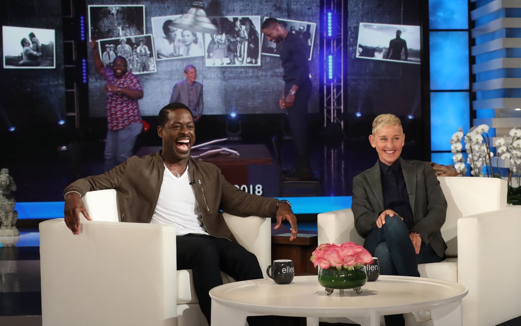 Sterling K. Brown Gets Scared on The Ellen Show Video 2019