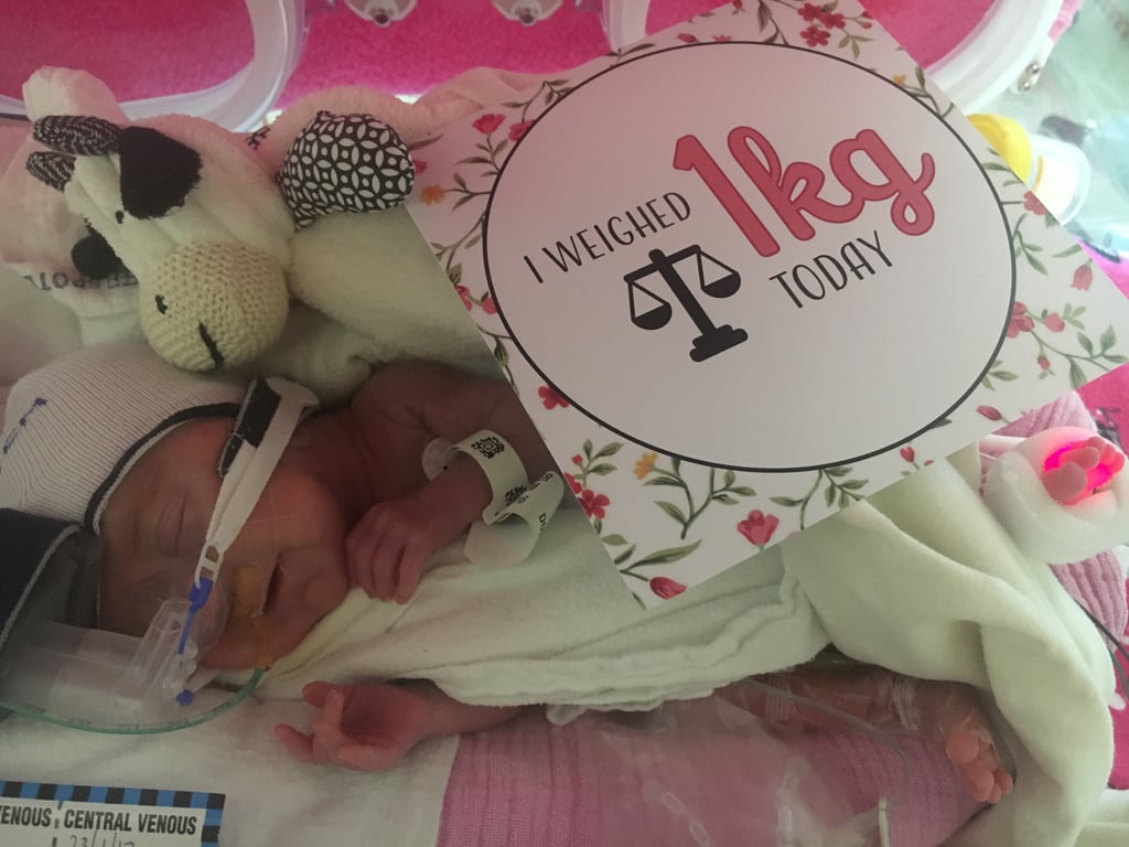Milestone Cards For Premature Babies