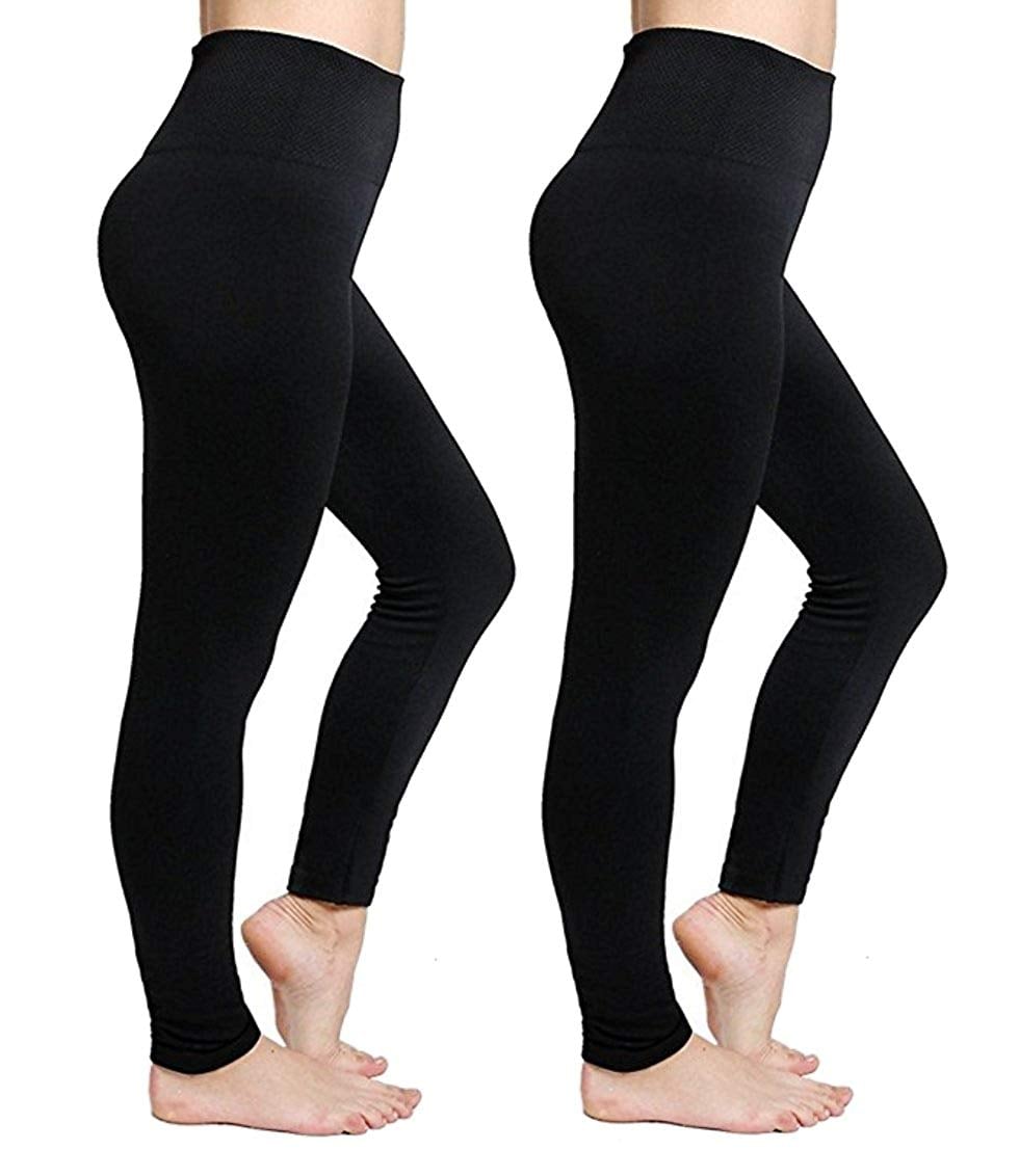CakCton Womens Fleece Lined Leggings 