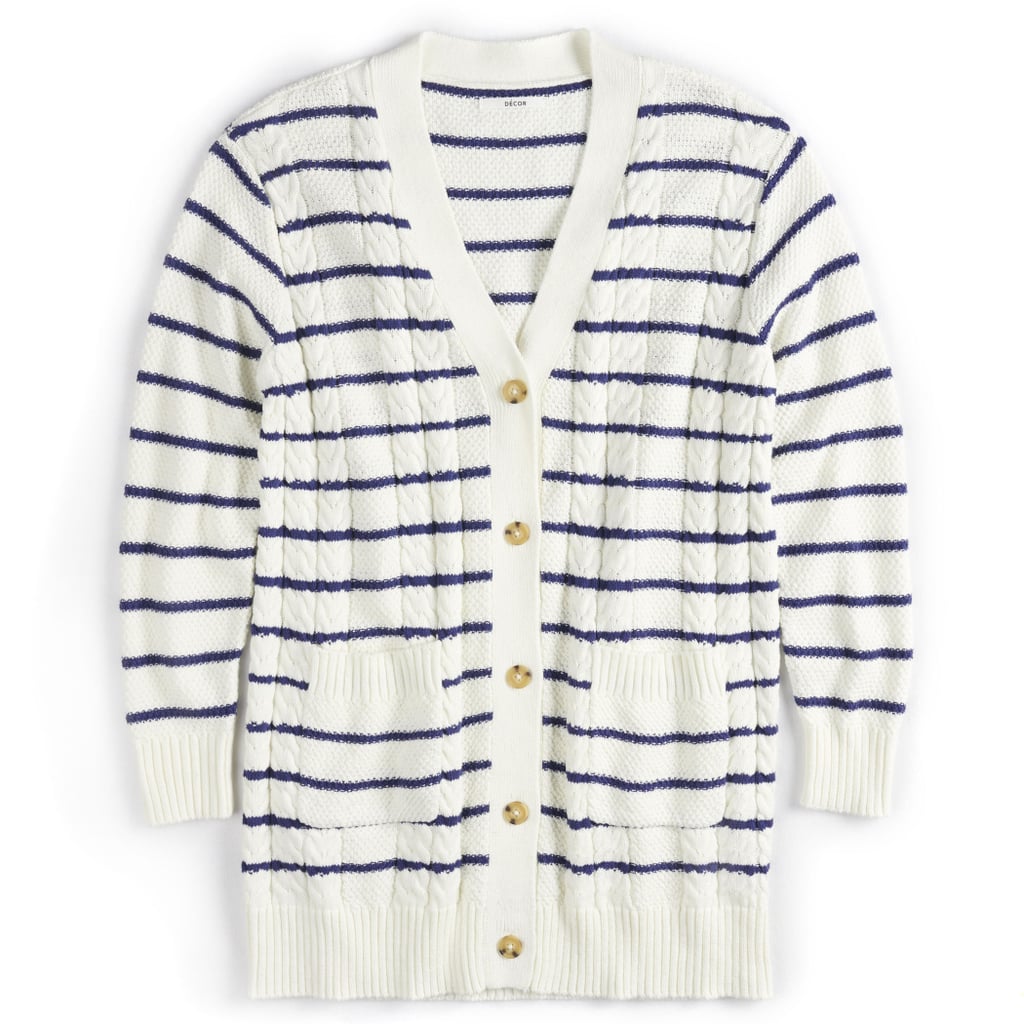 POPSUGAR Nautical Cardigan