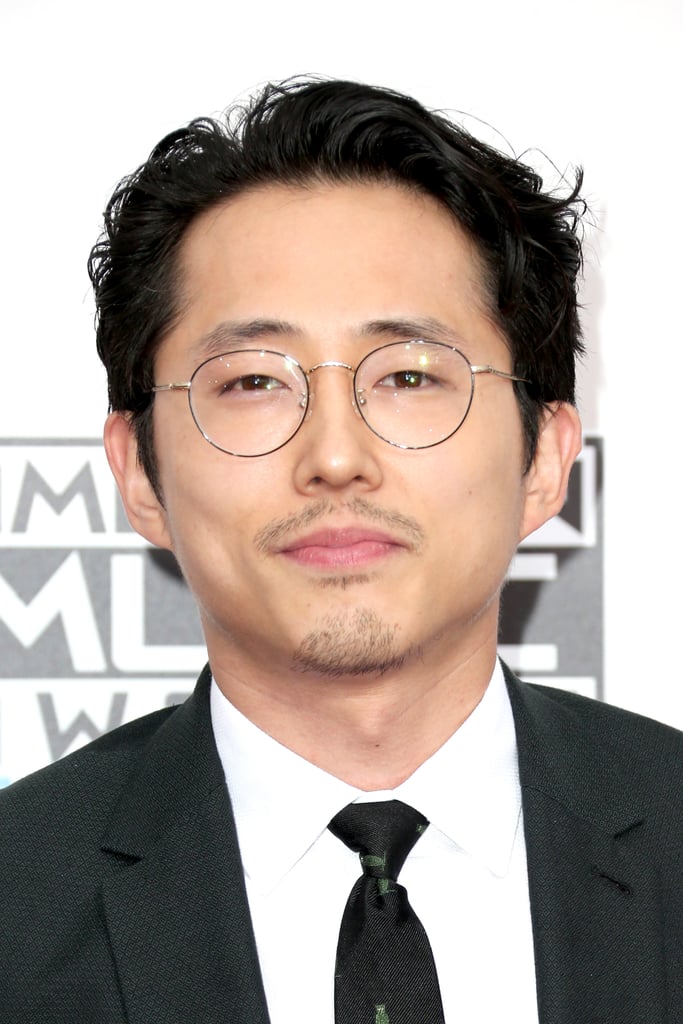 Steven Yeun at the American Music Awards 2016