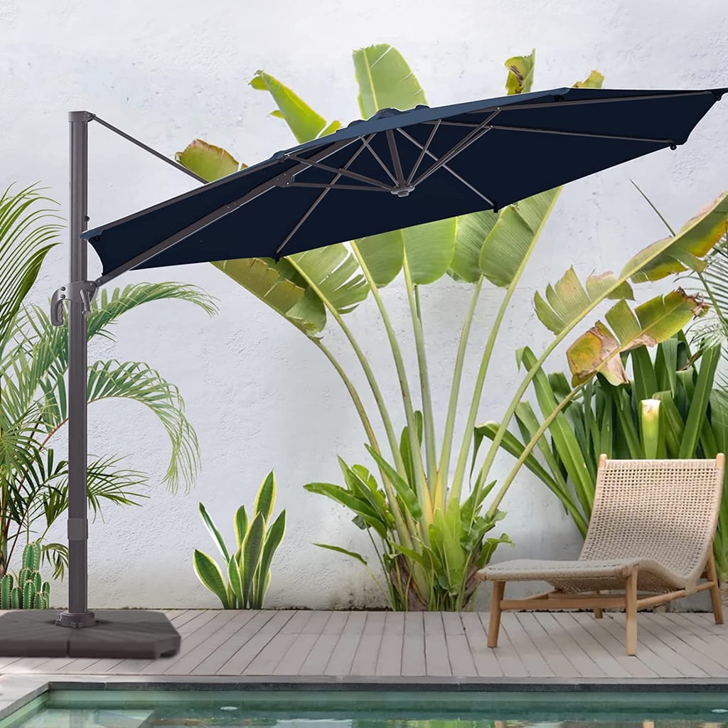 An Oversized Patio Umbrella