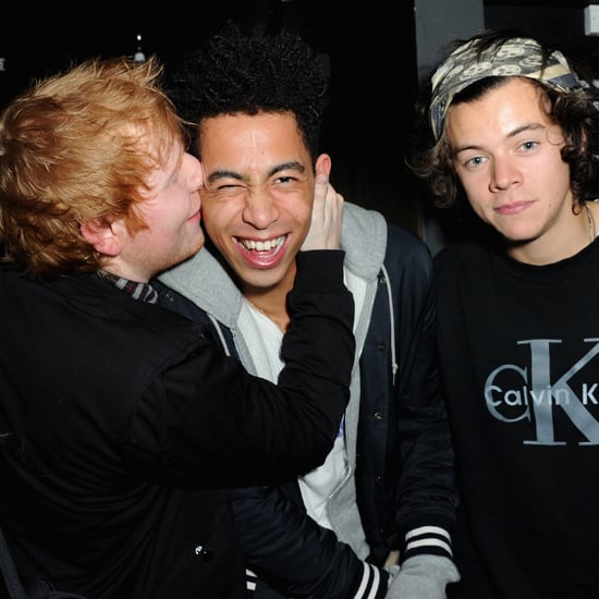 Harry Styles and Ed Sheeran at Lou Teasdale's Book Party