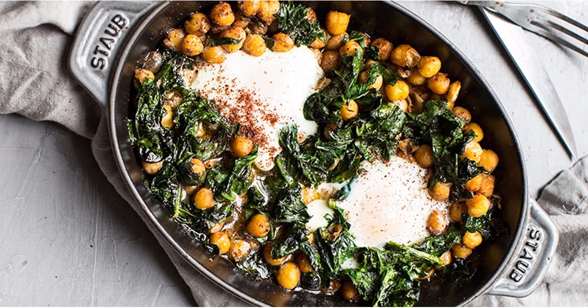Baked Eggs With Chickpeas POPSUGAR Fitness