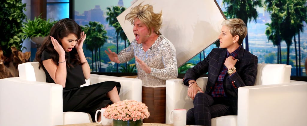 Selena Gomez Scares on The Ellen DeGeneres Show