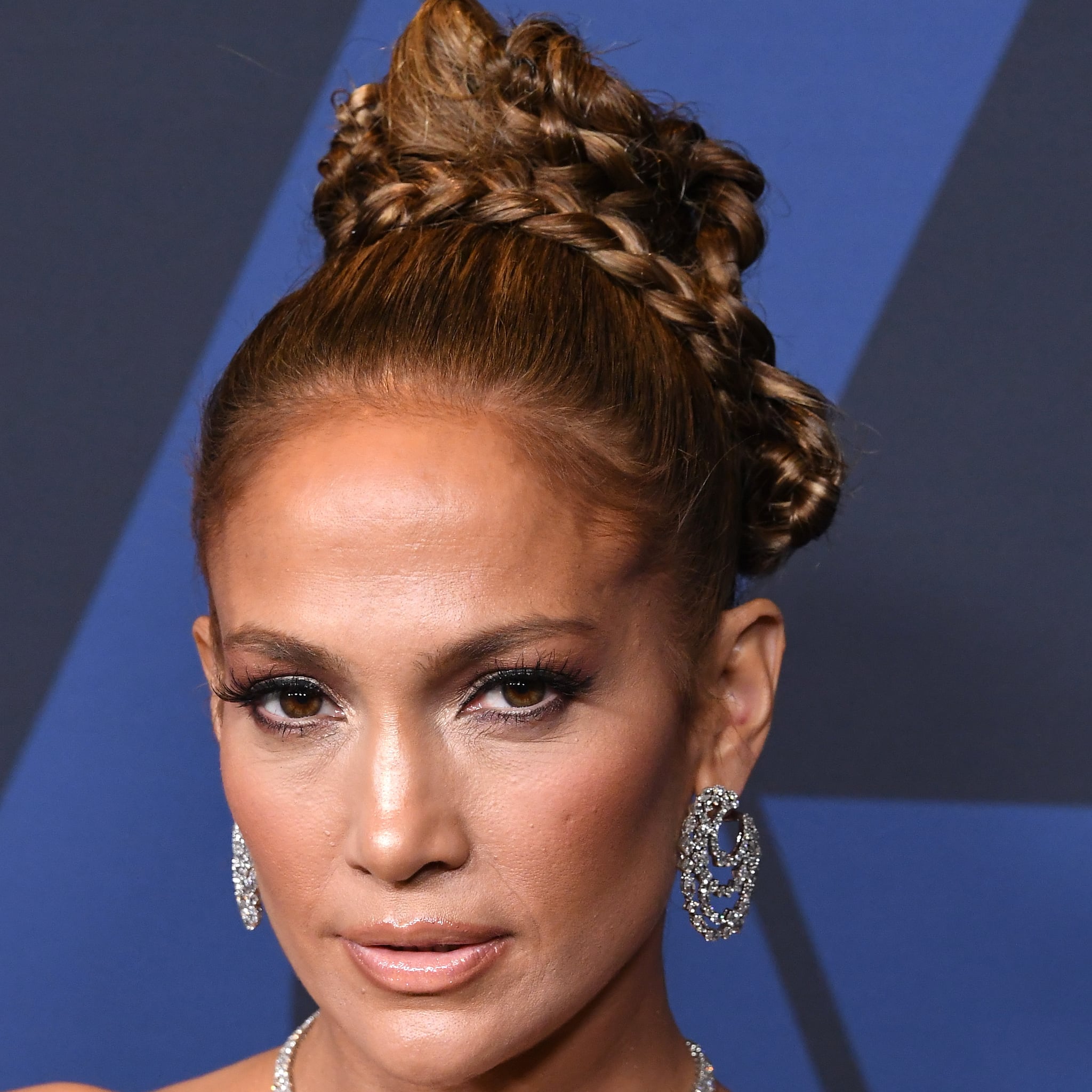Jennifer Lopez S Braided Updo At The 2019 Governor Awards