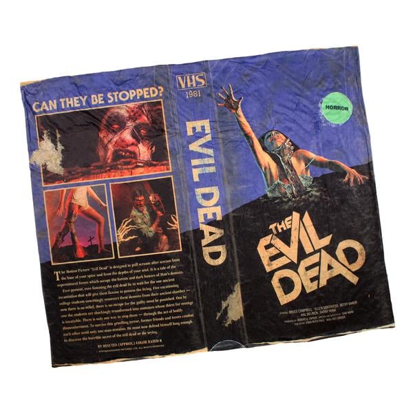 Evil Dead VHS Throw Blanket