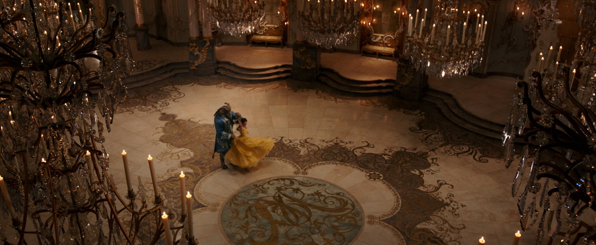 BEAUTY AND THE BEAST, from left: Dan Stevens, Emma Watson, 2017.  Walt Disney Pictures /courtesy Everett Collection