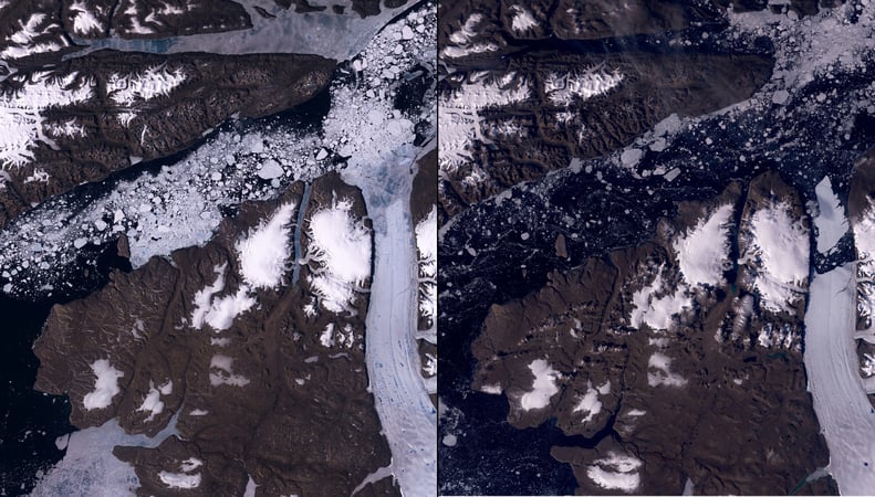 Petermann Glacier Melt, Greenland