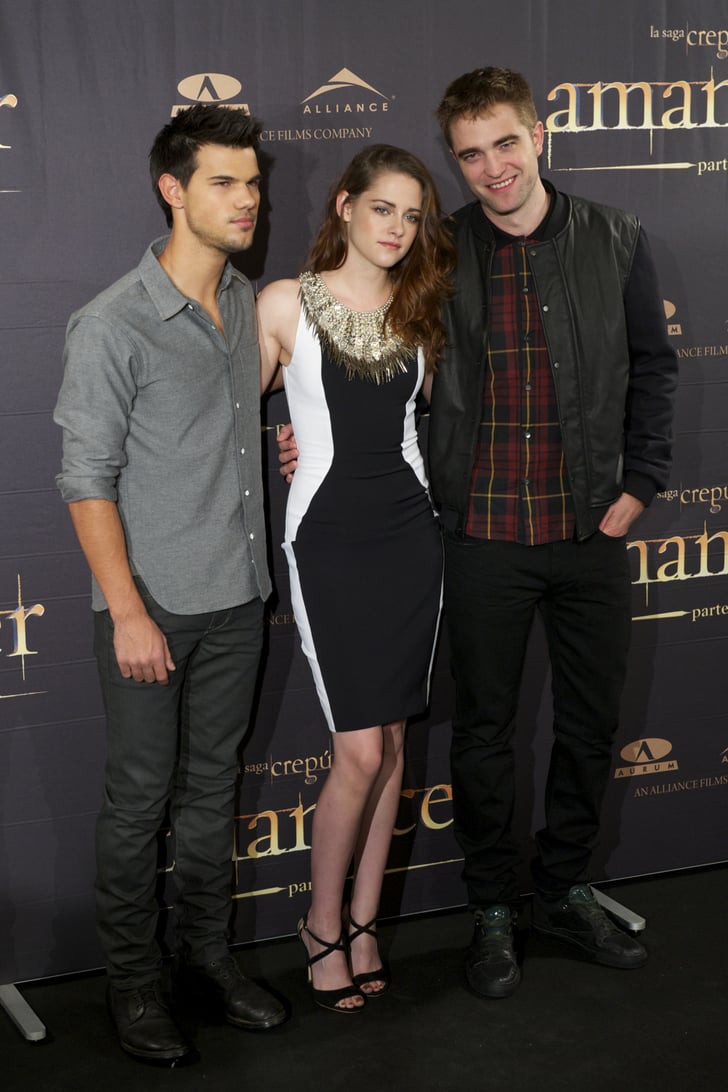 Kristen Stewart And Robert Pattinson In Madrid For Twilight Popsugar Celebrity