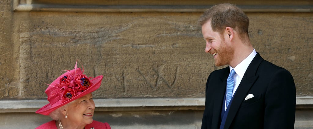 哈里王子谈他的孩子会见女王伊丽莎白二世