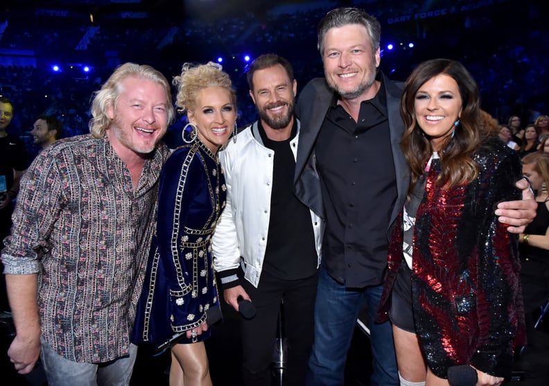 Phillip Sweet, Kimberly Schlapman, Jimi Westbrook, Blake Shelton, and Karen Fairchild