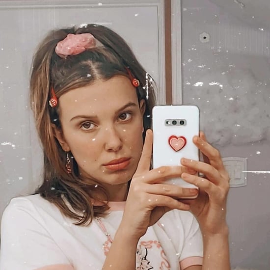 Millie Bobby Brown's '90s-Inspired Hairstyle and Accessories