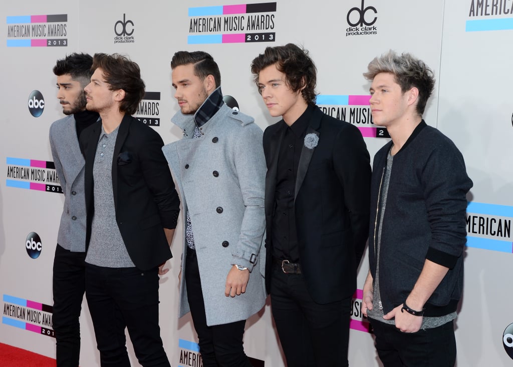 One Direction at the American Music Awards in 2013