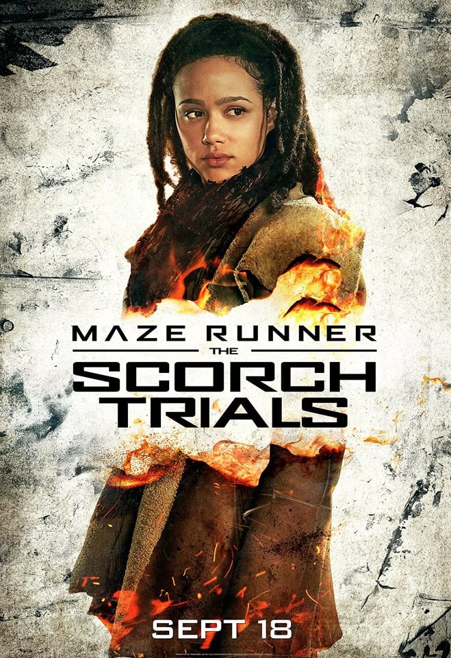 Scorch Trials movie poster  Maze runner the scorch, The scorch