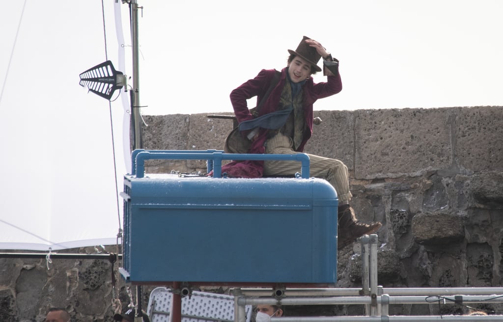 Timothée Chalamet as Willy Wonka Pictures