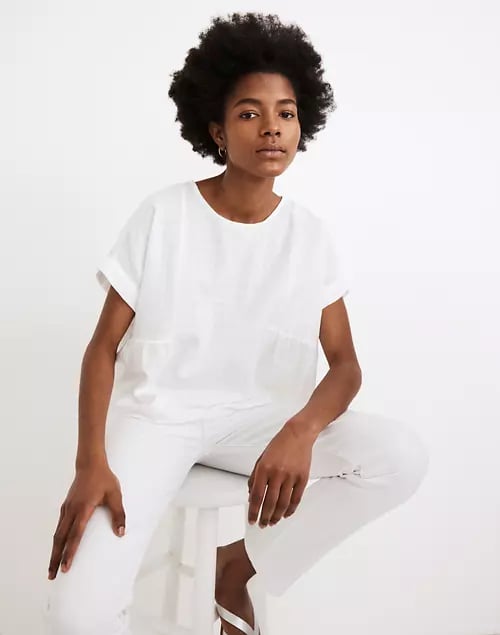 Stylish White Tops Under $75 | POPSUGAR Fashion