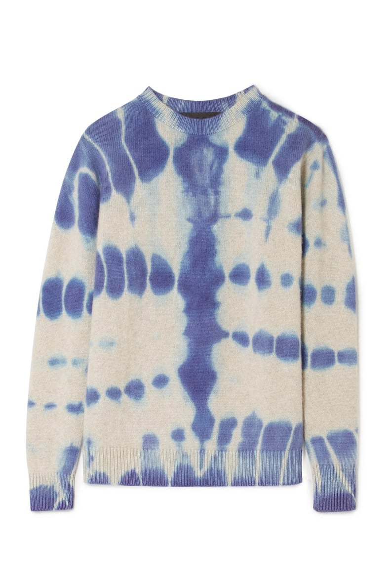 The Elder Statesman Tie-Dyed Cashmere Sweater