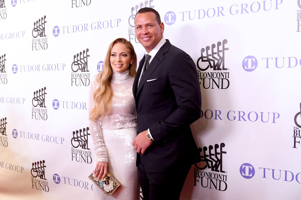 Jennifer Lopez's White Sequin Outfit by Sally LaPointe 2018 Jennifer Lopez's White Sequin Outfit by Sally LaPointe 2018