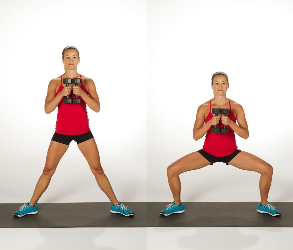 Weighted Sumo Squats — Inner Thigh Strength
