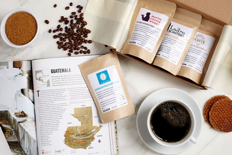 Can you think of anything more special than introducing your coffee-addicted friend or family member to a new favorite roast? The Bean Box South and Central American Sampler ($75 for three months) does just that.