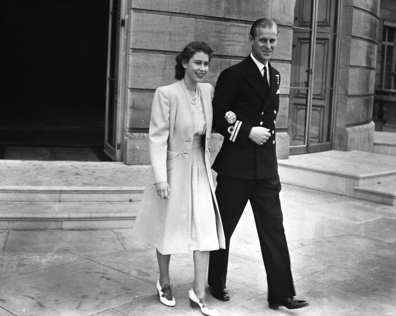 Announcing His Engagement to Princess Elizabeth in 1947