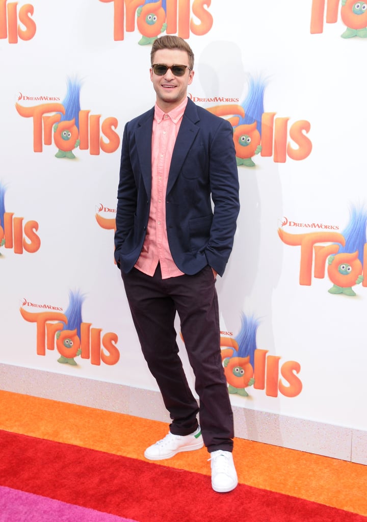 Justin Timberlake at Trolls Premiere in LA October 2016