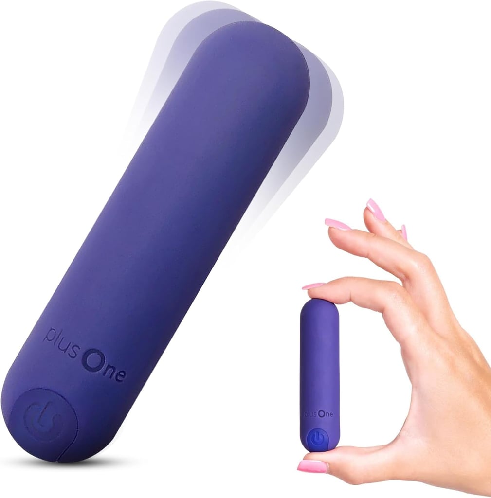 plusOne Bullet Vibrator ($9, originally $16)
If you're looking for something discreet that can easily fit in the palm of your hand, this mini vibrator happens to be 44 percent off. It's made from body-safe silicone, is rechargeable and even water-proof, so you can bring it in the bath or shower.