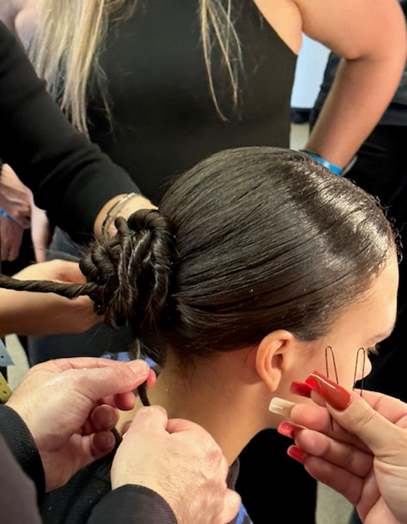 Twisted Bun at Chocheng's New York Fashion Week Show