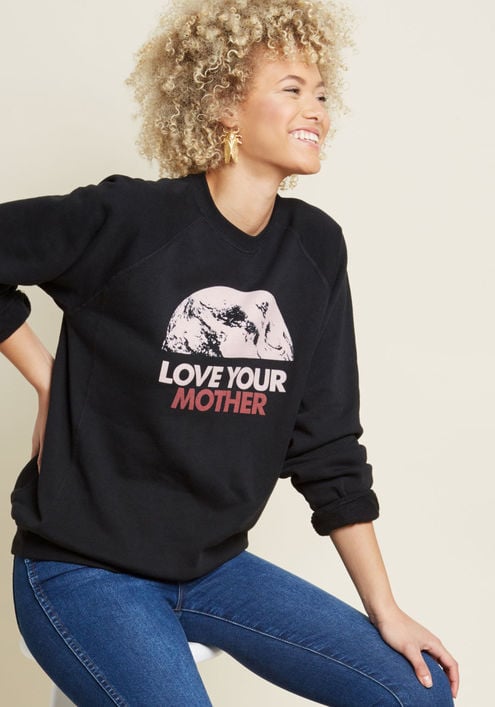 Earthly Appreciation Graphic Sweatshirt