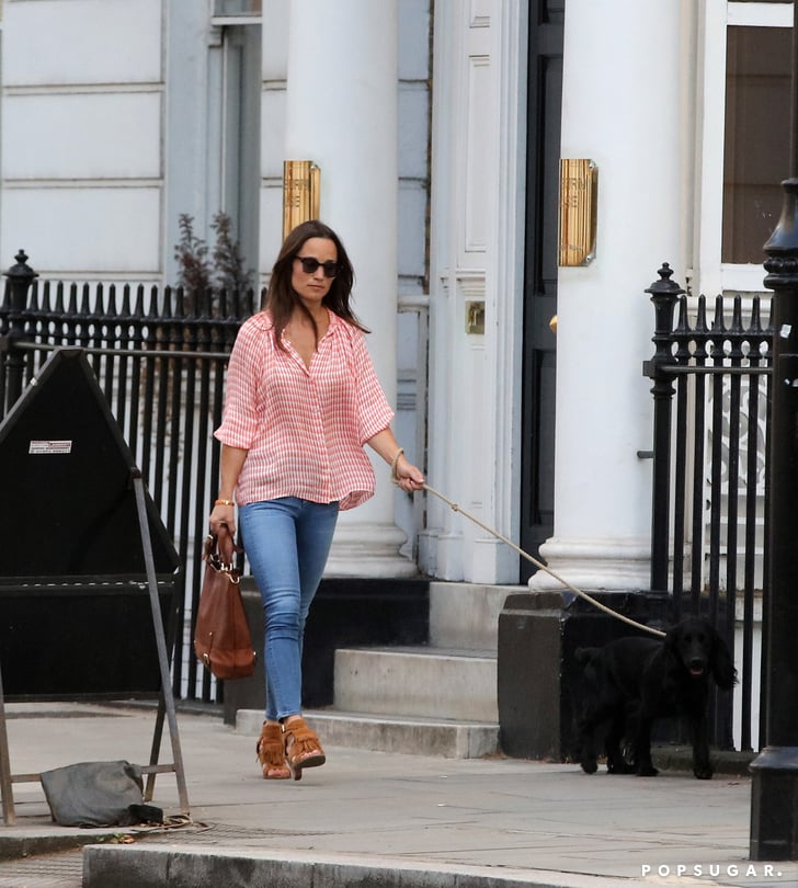 Pippa Middleton Fringe Shoes July 2016 Popsugar Fashion