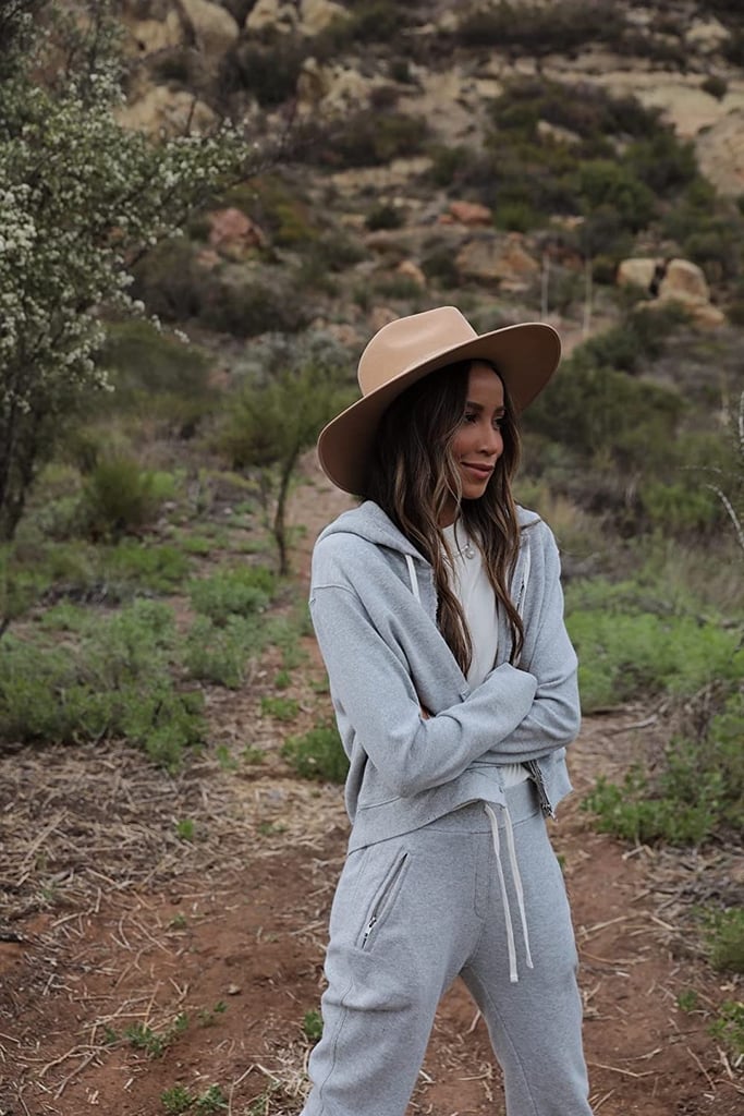 Bandier x Sincerely Jules Juniper Zip Up Hoodie and Juniper Jogger