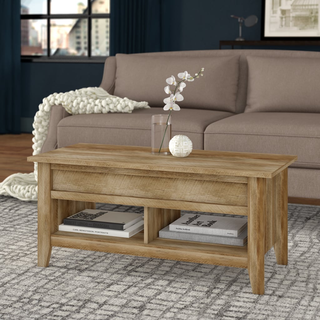 Riddleville Lift-Top Coffee Table With Storage