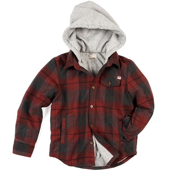GLEN HOODED SHIRT