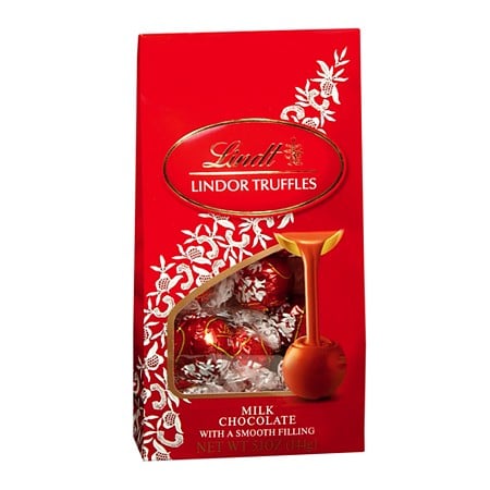 LINDOR Milk Chocolate Truffles ($28)
