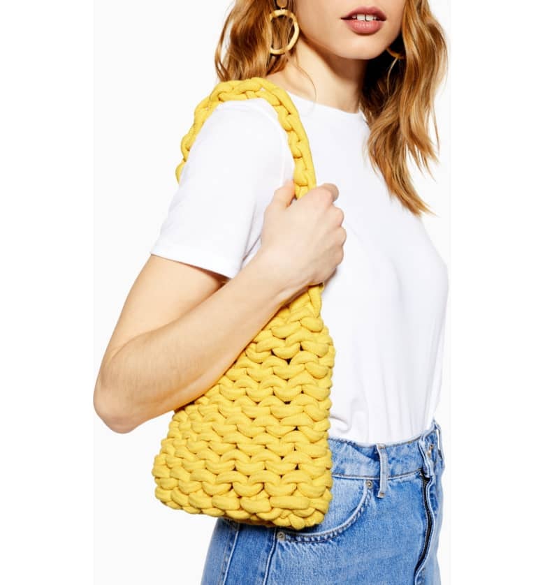 Topshop Seattle Rope Tote Bag