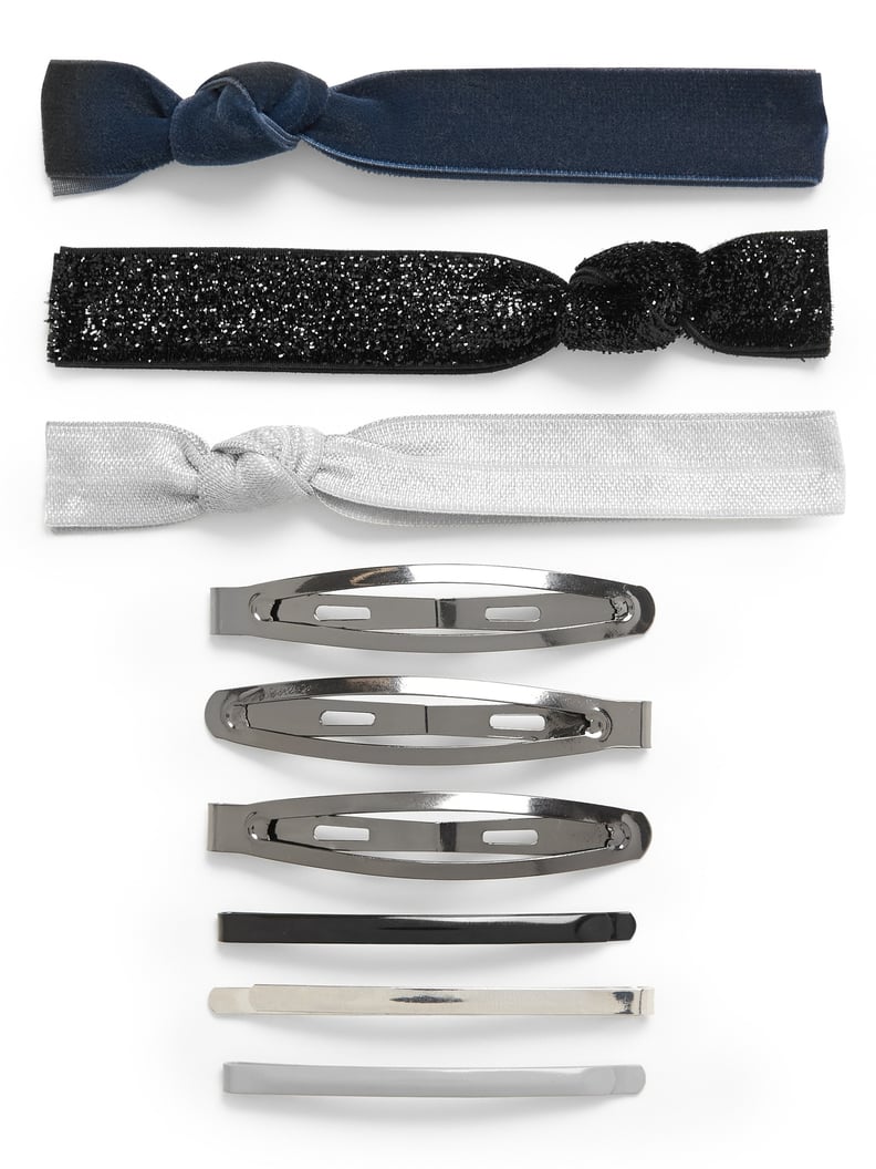 Hair Ties & Clips Set