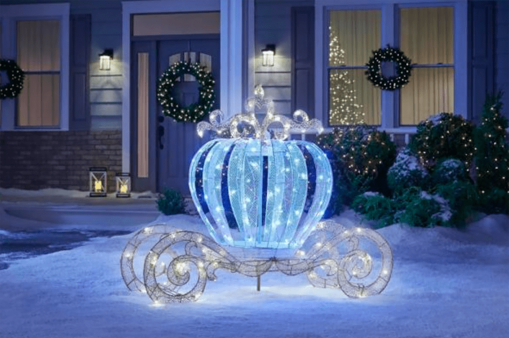 Buy Home Depot's Sparkling Carriage Decorations