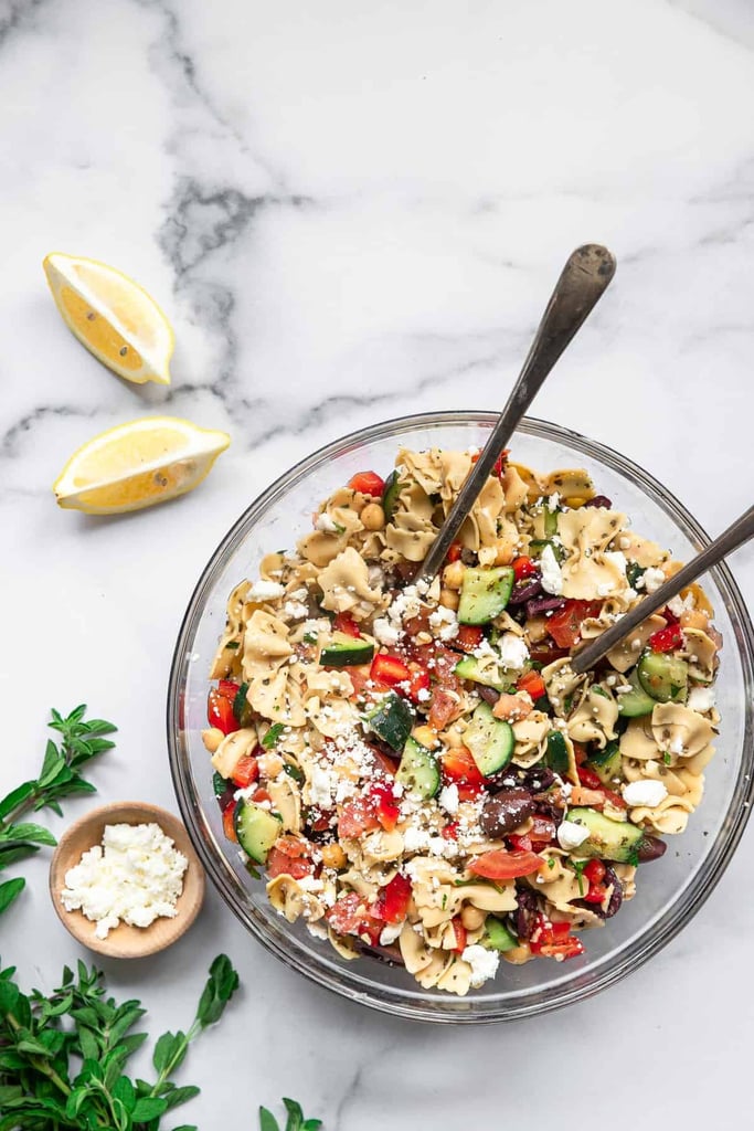 Mediterranean Chickpea Pasta Salad