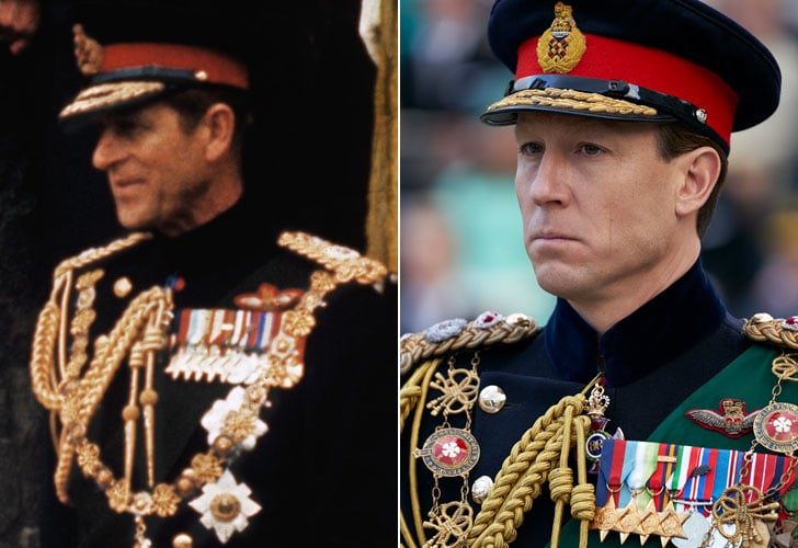 Prince Philip and Tobias Menzies