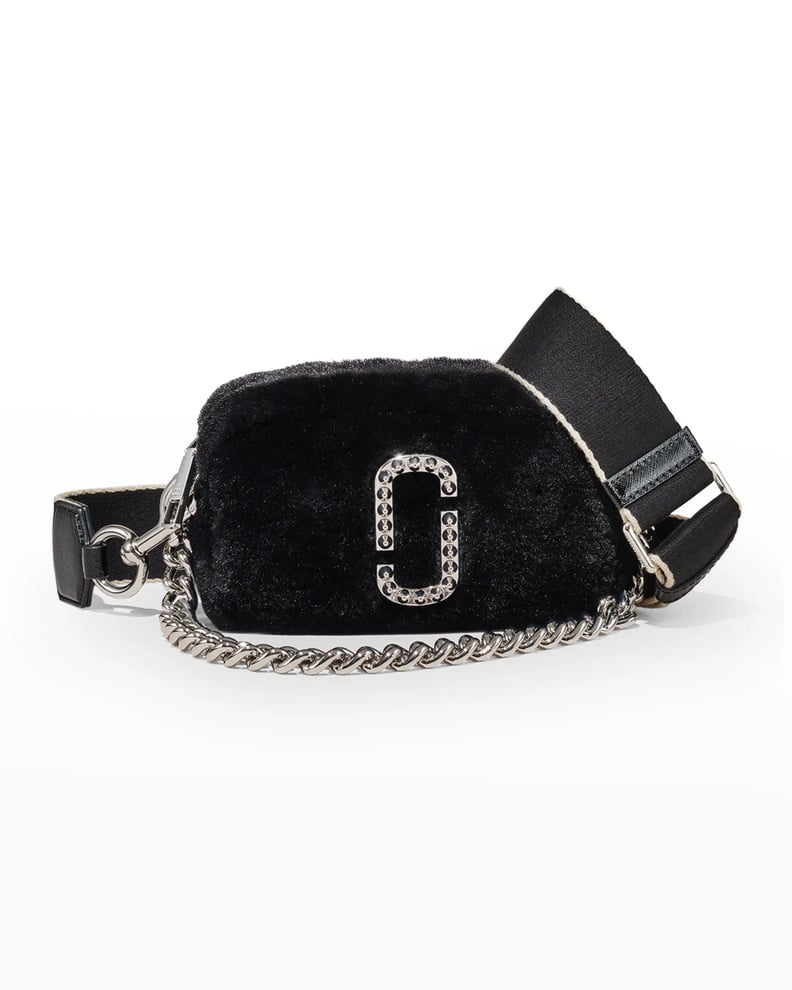 A Cool Bag: Marc Jacobs Snapshot Faux Fur Crystal Crossbody Bag