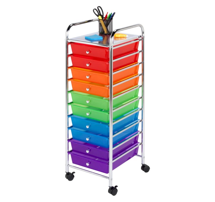 Honey Can Do Rolling Cart Home Storage POPSUGAR Home Photo 45