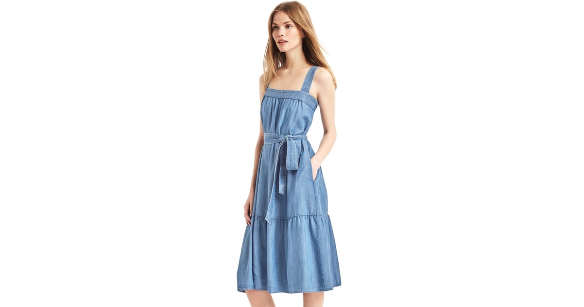 Gap Tencel Tier Midi Dress Step Up Your Workwear Game With These