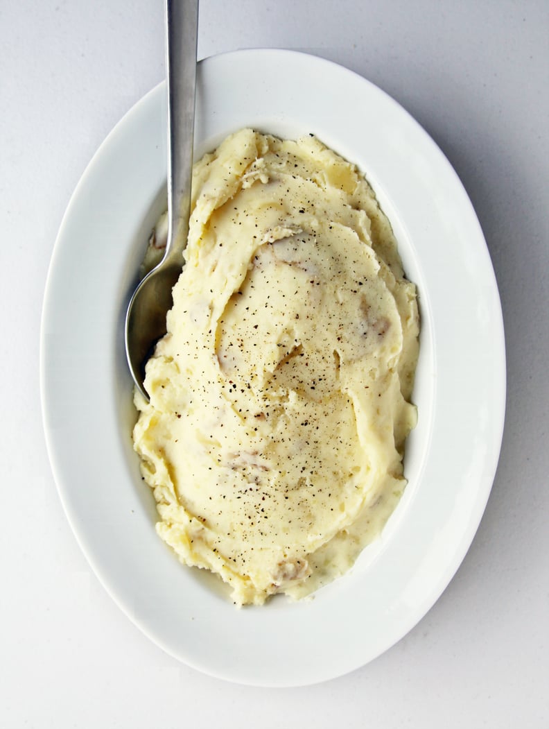 Creamy Mashed Potatoes and Mushroom Gravy
