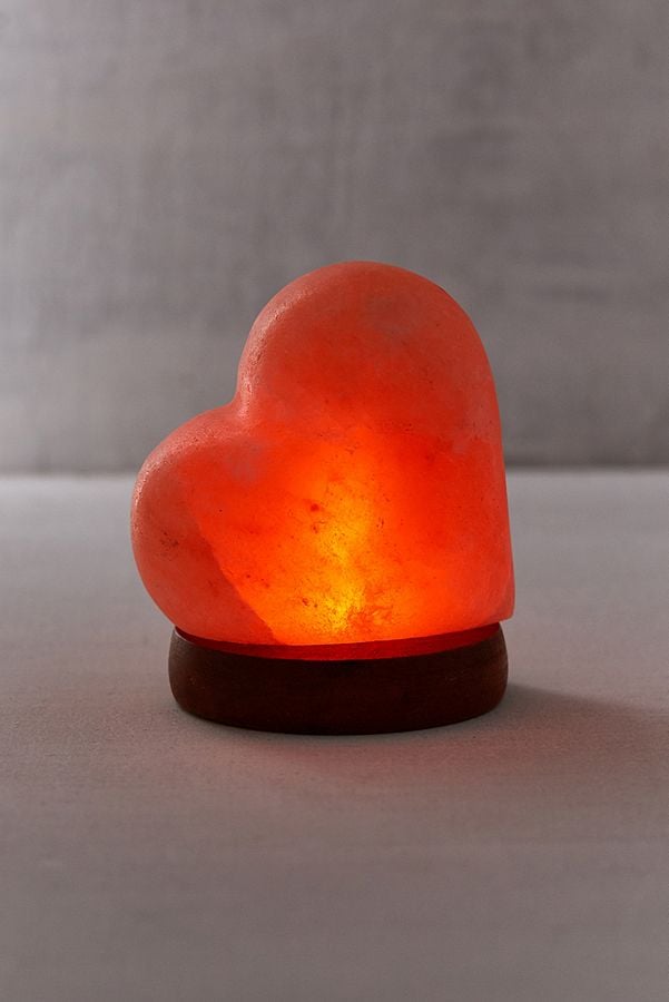 Mini USB Heart Himalayan Salt Lamp
