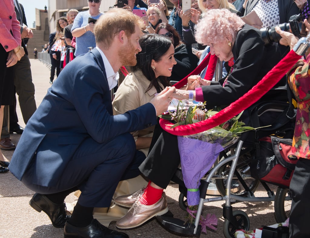 When She Finally Met 1 of Harry's Biggest Fans: 98-Year-Old Daphne Dunne