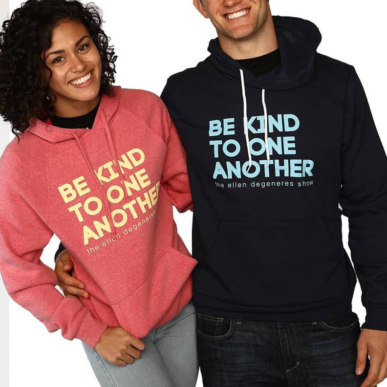 Ellen be kind sweatshirt on sale