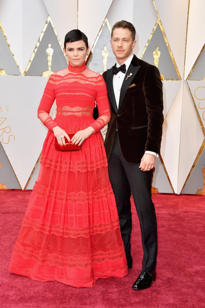 Josh Dallas and Ginnifer Goodwin at the 2017 Oscars