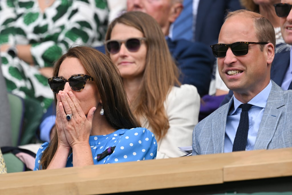 Kate Middleton and Prince William at Wimbledon 2022